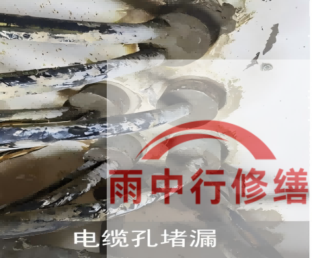 北辰电缆线空洞堵漏加固案例